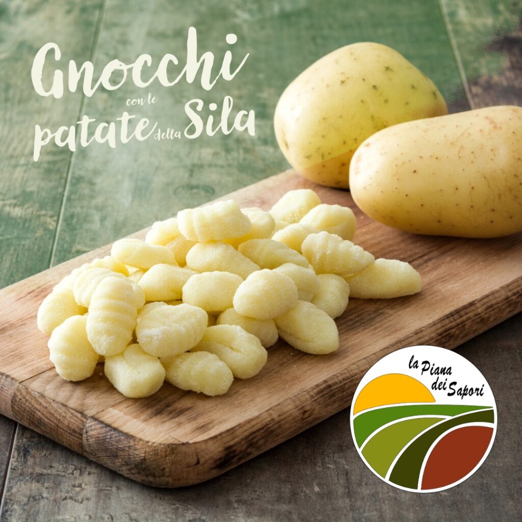 gnocchi fatti con le patate della Sila