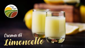 foto della crema di limoncello preparata con limoni calabresi della piana di Sibari